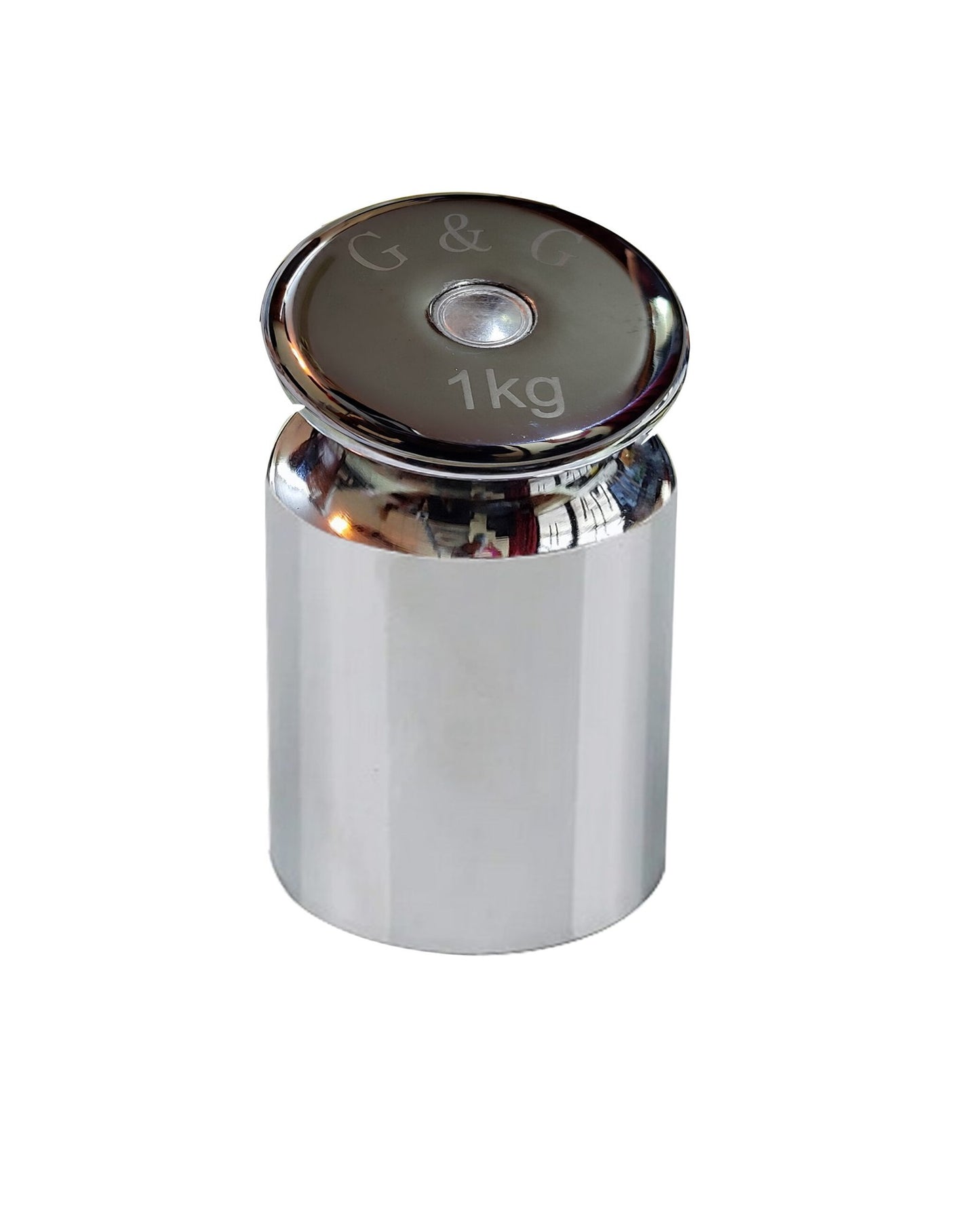 Baijnath Premnath 1000g (1kg) OIML M2 Class Stainless Steel Standard Test weight for Testing & Calibration with NABL Certificate, Precision 160mg with ABS container