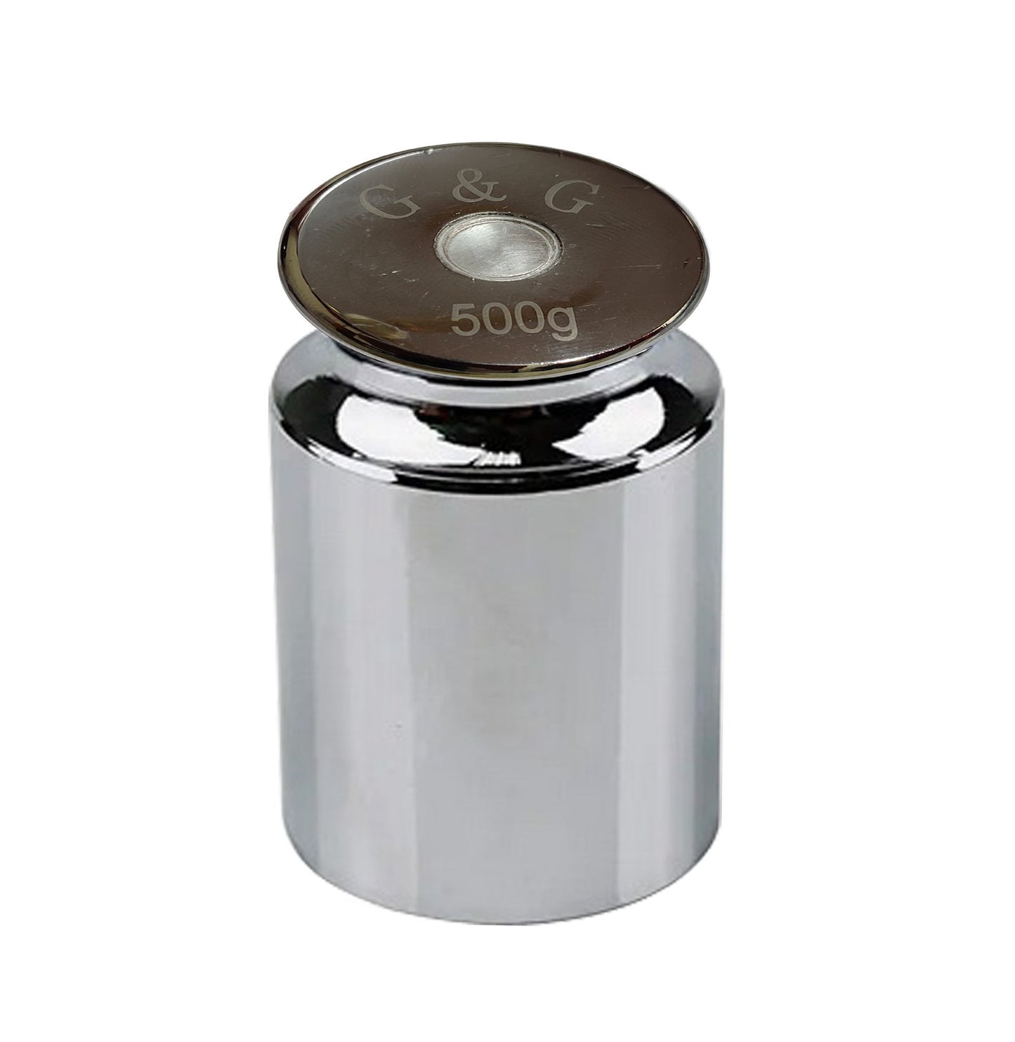 Baijnath Premnath 500g OIML M2 Class Stainless Steel Test weight for Testing & Calibration with NABL Certificate, Precision 80mg with ABS container