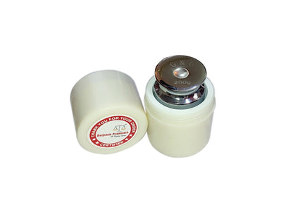 Baijnath Premnath 200g OIML M2 Class Stainless Steel Standard Test weight for Testing & Calibration with NABL Certificate, Precision 30mg with ABS container