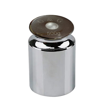 Baijnath Premnath 500g OIML M2 Class Stainless Steel Test weight for Testing & Calibration with NABL Certificate, Precision 80mg with ABS container