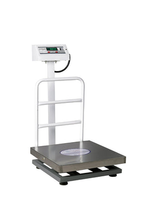 iScale ISP-200S, 200kg x 20g platform scale, 500x500mm SS Pan, Front & Back Green Display, Chargeable