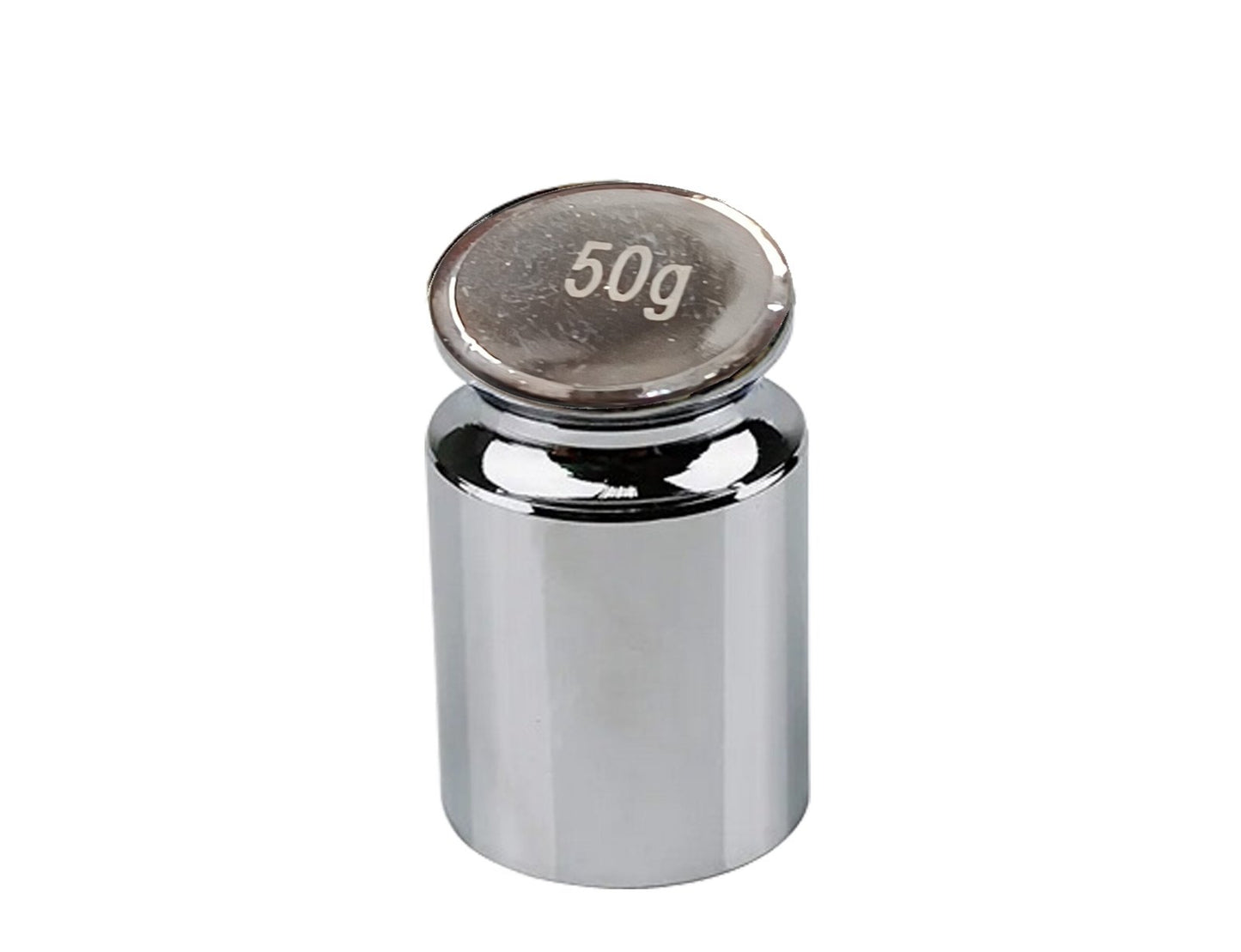 Baijnath Premnath 50g OIML M2 Class Stainless Steel Standard Test weight for Testing & Calibration with NABL Certificate, Precision 30mg with ABS container