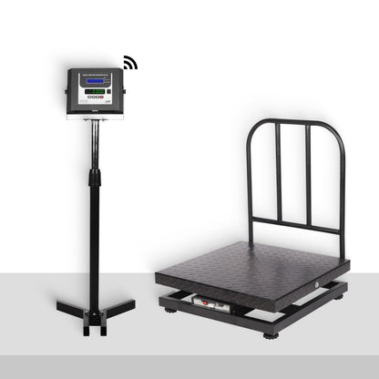 iScale W-500m Wireless Weighing Scale 500kg, 50g Accuracy | 600x600mm MS Platform | PC & Android App | Industrial & Commercial Use
