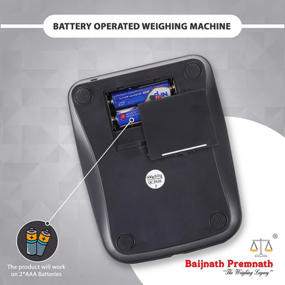 Baijnath Premnath DM-3 1000g (1kg) x 0.01g (10mg) Digital Jewellery Weighing Scale - Precision Scale for Gold, Silver, and Laboratory Use - Domestic & Research(Not A Legal Scale for Commercial use)