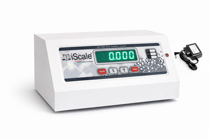 iScale Prime Digital Weighing Indicator / Display box for Platform Scale | Compatible with 50kg–1000kg ISP Series Platform Weighing Machine | Green LED Display on both sides