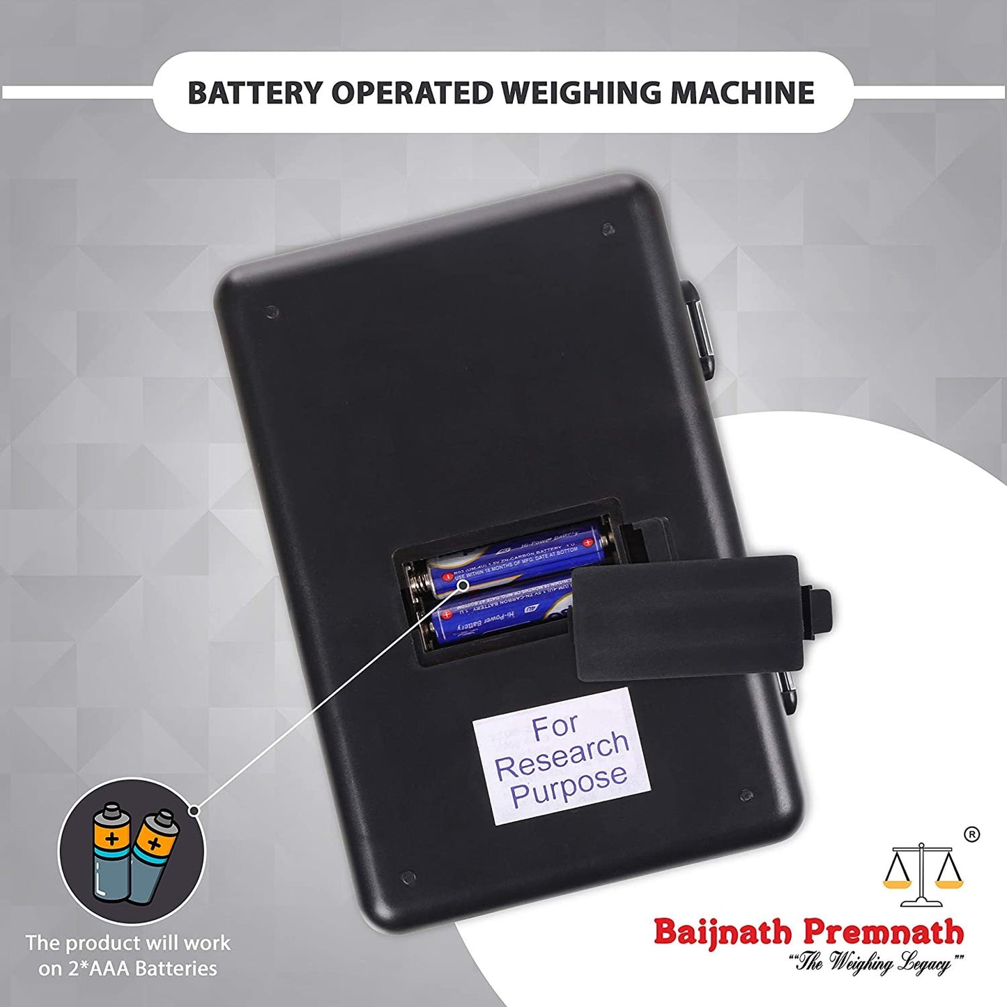 Baijnath Premnath Dairy 1kg (1000gram) x 0.01g (10mg) Digital Jewelry Portable Weighing Scale(Not A Legal Scale for Commercial use)