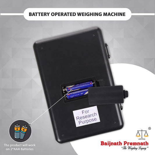 Baijnath Premnath Dairy 1kg (1000gram) x 0.01g (10mg) Digital Jewelry Portable Weighing Scale(Not A Legal Scale for Commercial use)
