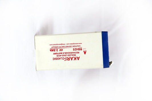 Weighing scale Battery 4v 2.5Ah Akari (Sealed Lead acid)