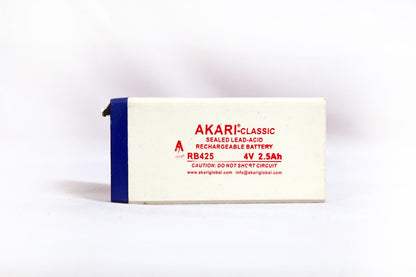 Weighing scale Battery 4v 2.5Ah Akari (Sealed Lead acid)