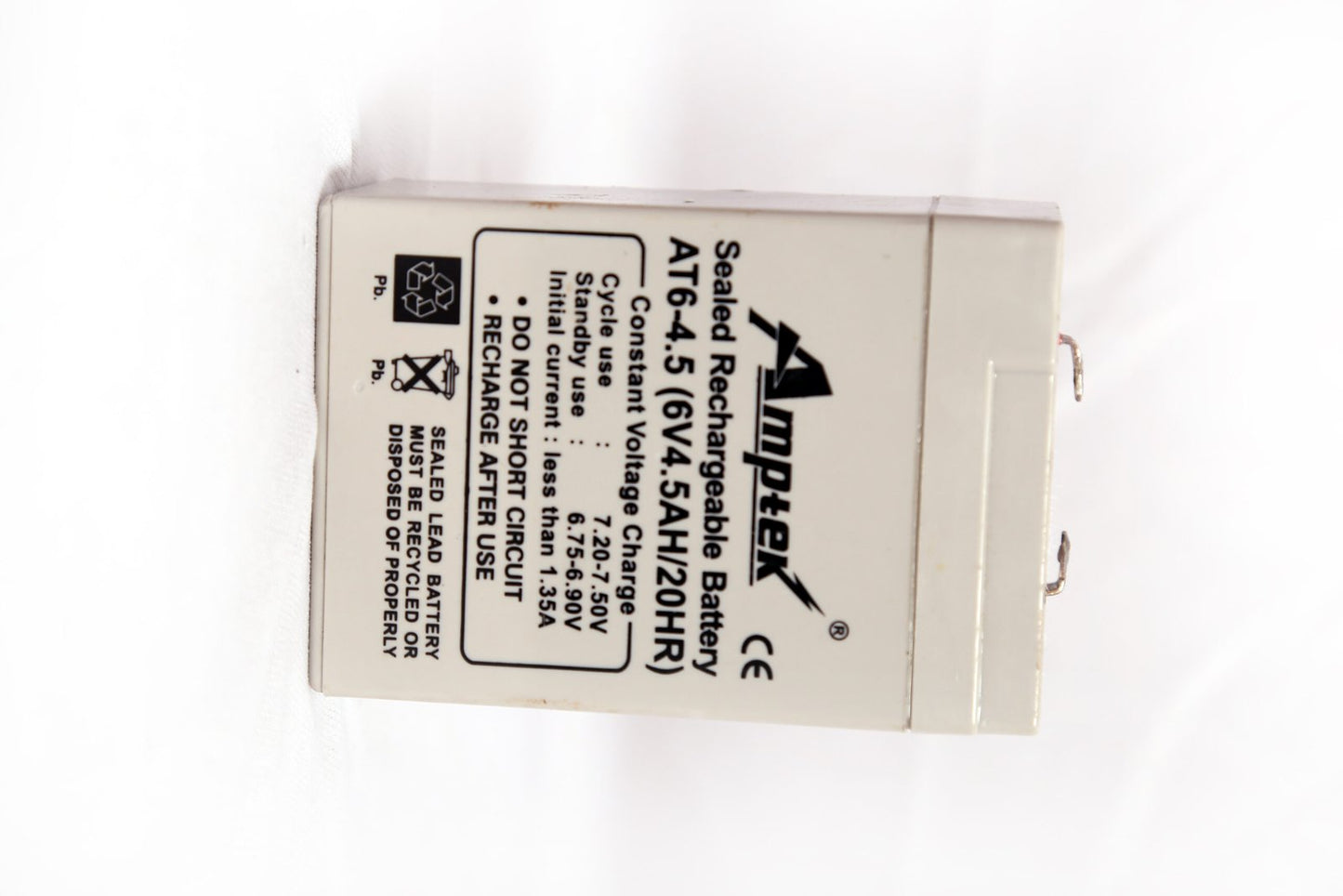 Weighing scale Battery 6v 4.5Ah Ampteck (Sealed Lead acid)