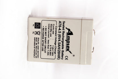 Weighing scale Battery 6v 4.5Ah Ampteck (Sealed Lead acid)