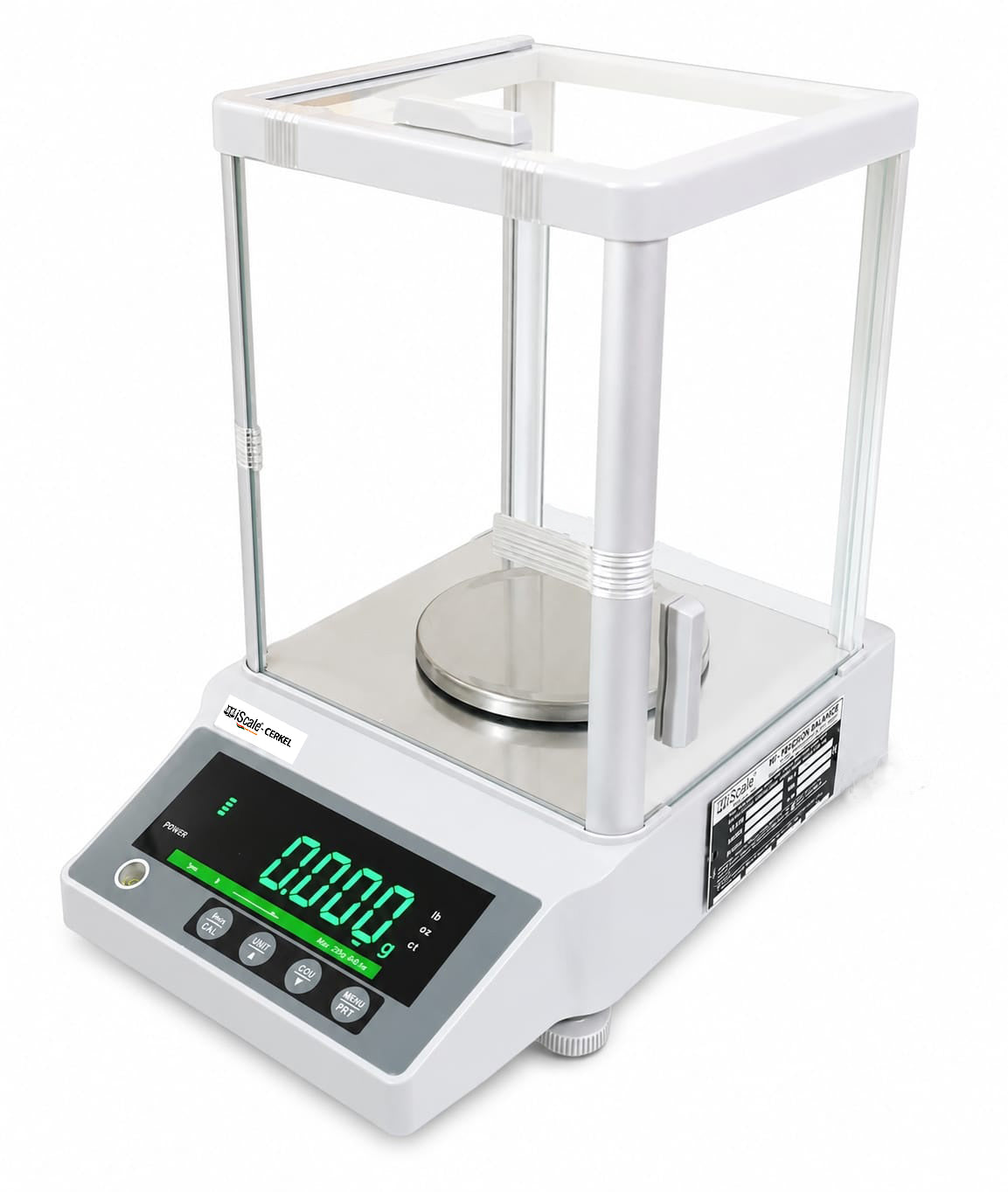 iScale Cerkel i-35 Analytical Balance 510g x 0.001g (1mg) |  NABL Calibration Certificate & 200g Test Weight | Ideal for Gold Jewellery, Lab & Research purpose |