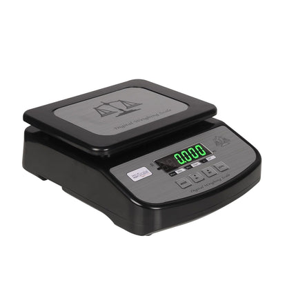 iScale Go-Lite Pro, 30kg x 1g, Small pan size 21.5x16.5cm, Front & Back Green Display, Rechargeable