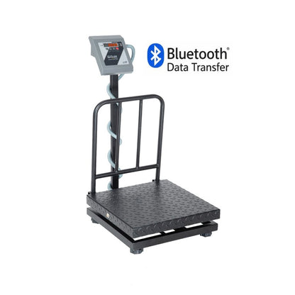 iScale i-15 Bluetooth Platform Scale | 150kg× 20g | MS Pan size 450x450mm | Front & Back Red Display | Free Android/Pc App Billing | For Commercial & Industrial Use