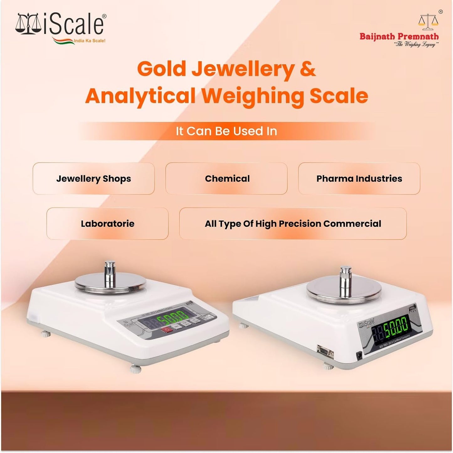 iScale i-31 600g x10mg (0.01g) Analytical Balance/Gold Weighing Scale for Jewelry, Labs and Commercial uses with Windshield Cover, Front & Back double display