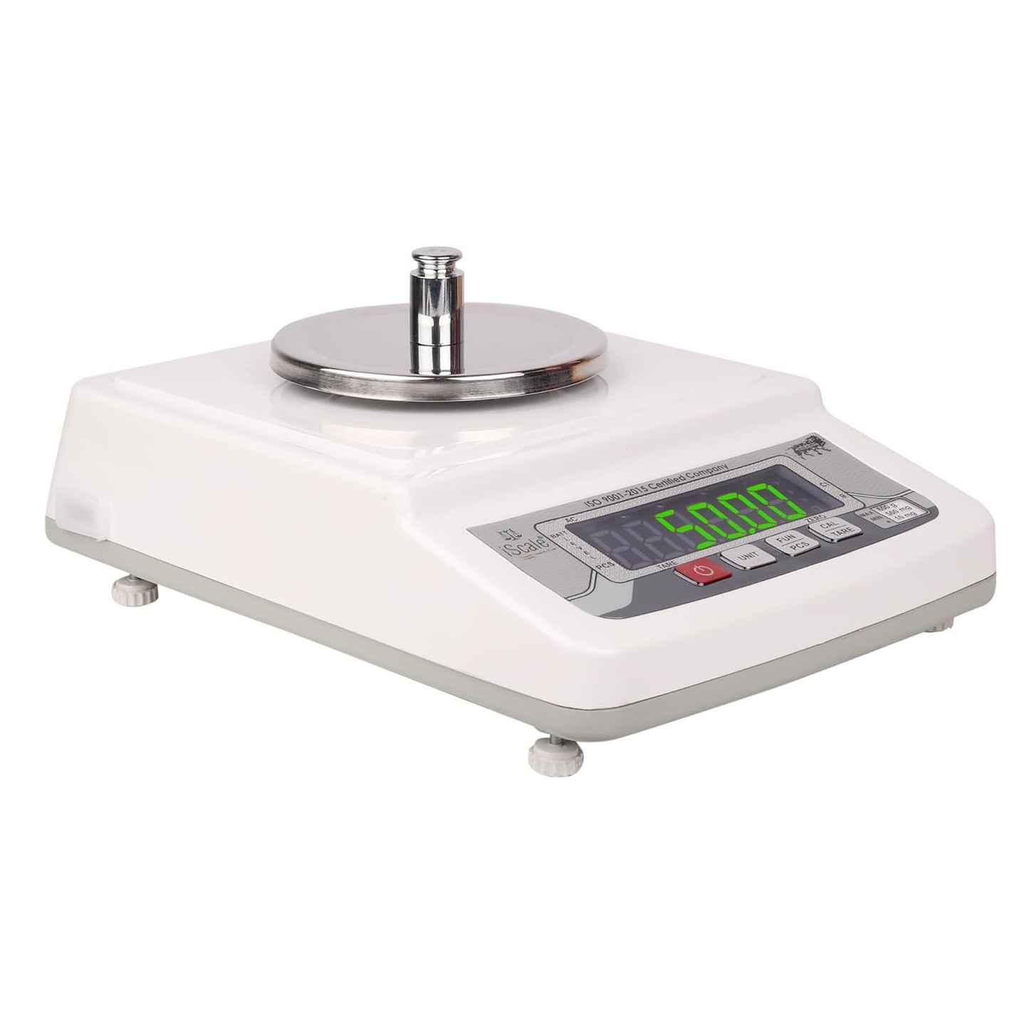 iScale i-31 600g x10mg (0.01g) Analytical Balance/Gold Weighing Scale for Jewelry, Labs and Commercial uses with Windshield Cover, Front & Back double display
