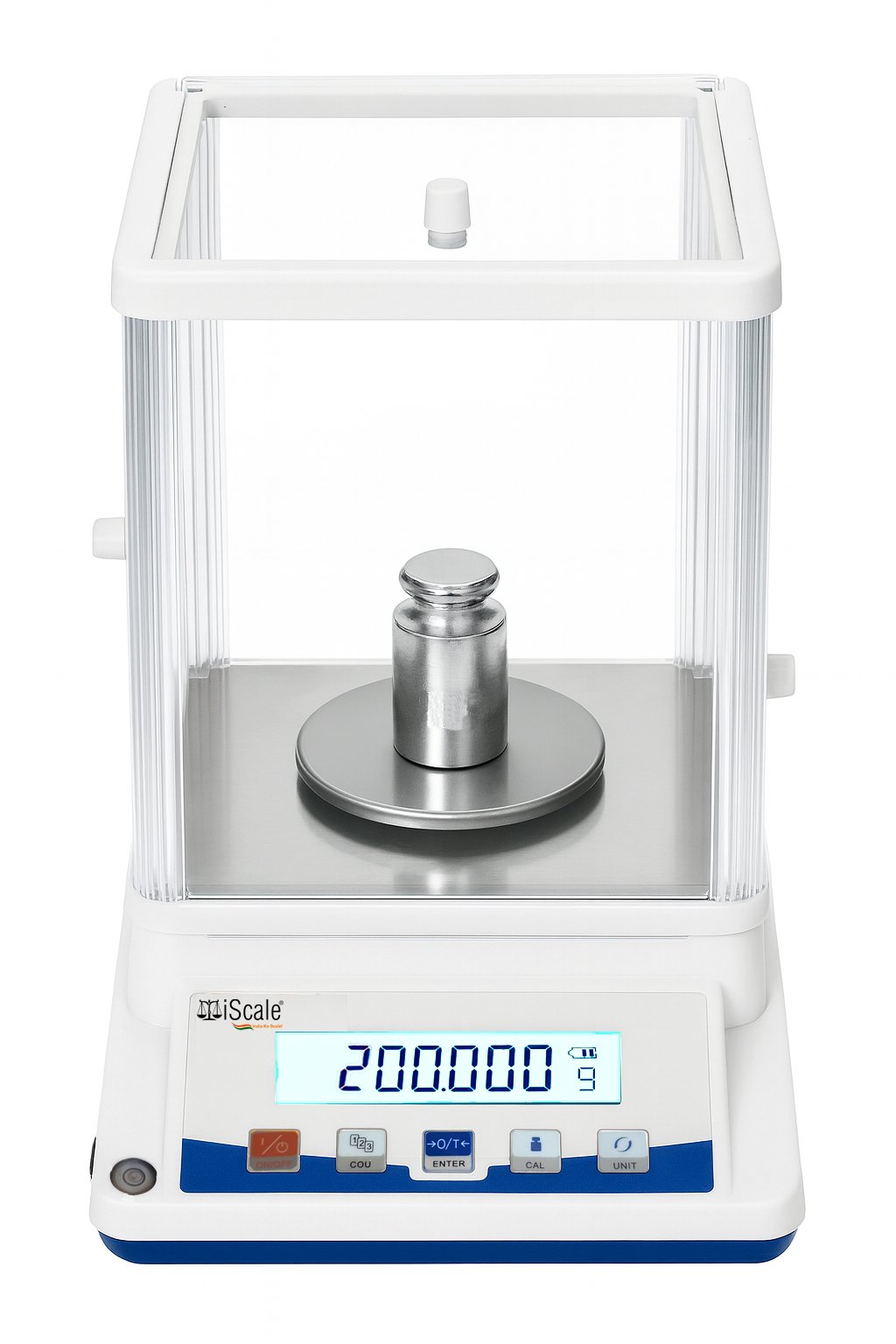 iScale Cerkel i-34 Analytical Balance 300g x 0.001g (1mg) | Repeatability ±3mg (0.003) | NABL Calibration Certificate & 200g Test Weight | Ideal for Gold Jewellery, Lab & Research purpose | RS232 Serial output for PC connectivity