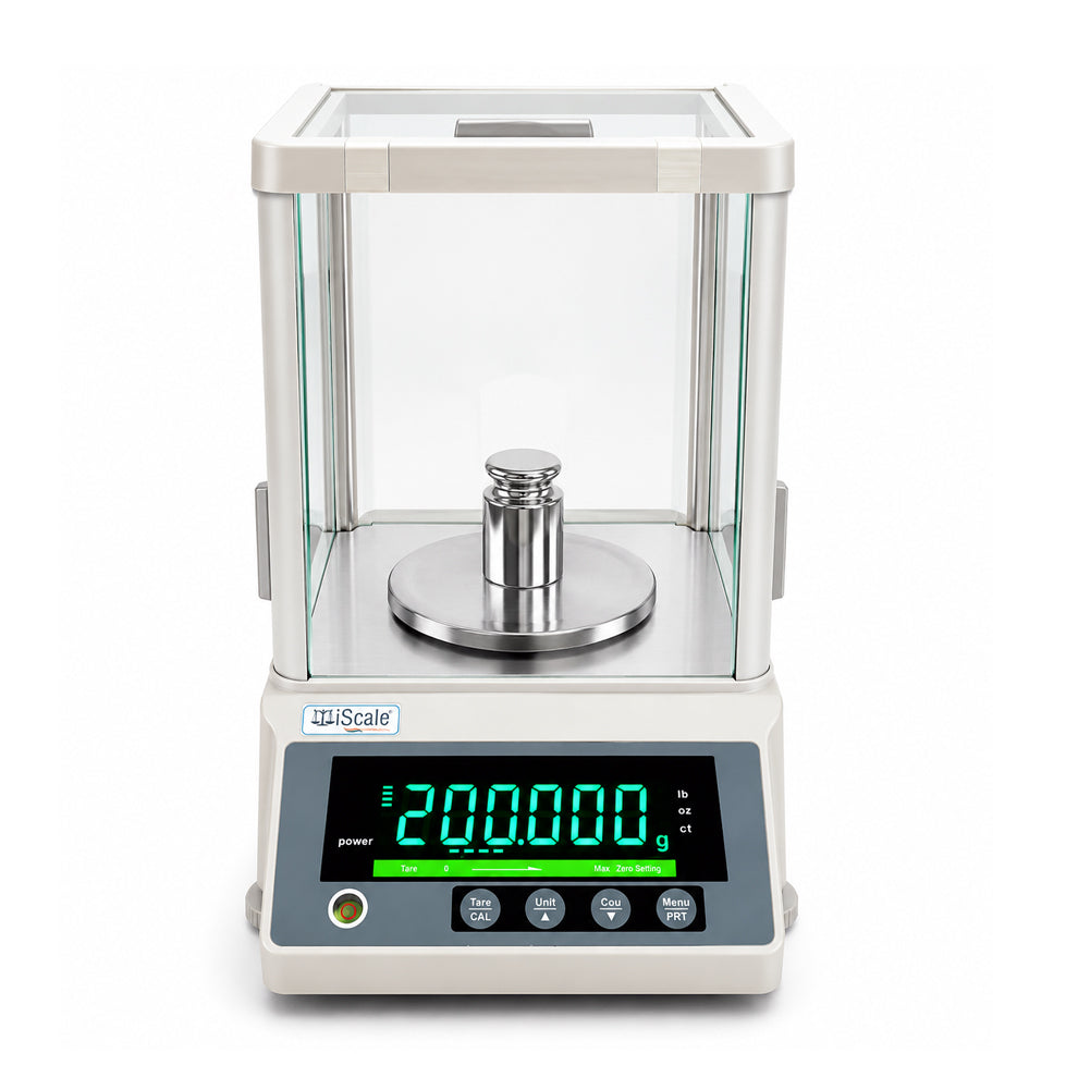 iScale Cerkel i-35 Analytical Balance 510g x 0.001g (1mg) |  NABL Calibration Certificate & 200g Test Weight | Ideal for Gold Jewellery, Lab & Research purpose |