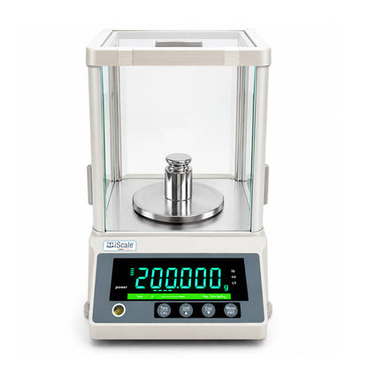 iScale Cerkel i-35 Analytical Balance 510g x 0.001g (1mg) |  NABL Calibration Certificate & 200g Test Weight | Ideal for Gold Jewellery, Lab & Research purpose |