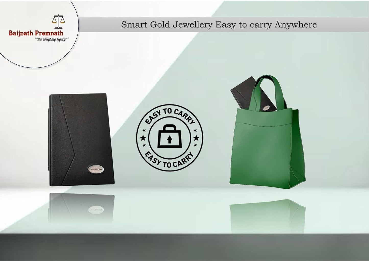 Baijnath Premnath Digital Notebook 500gm x 10mg (0.01g) Gold and Silver Jewellery, Chemical & Medicine Weighing Scale and for home and professionals