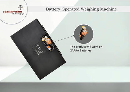Baijnath Premnath Digital Notebook 500gm x 10mg (0.01g) Gold and Silver Jewellery, Chemical & Medicine Weighing Scale and for home and professionals