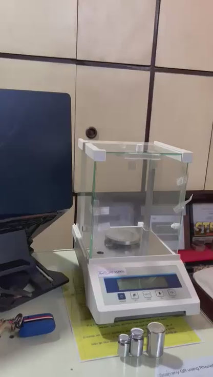 iScale Cerkel i-36 Analytical Balance 220g x 0.0001g (0.1mg) | NABL Calibration Certificate & 200g Test Weight | Ideal for Gold Jewellery, Lab & Research purpose