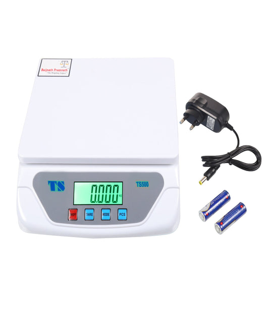 Baijnath Premnath Premium 30Kg x 1g Digital Multi-Purpose Kitchen Balance, Parcel Weight Measuring Machine Weighing Scale (Domestic scale for Research)(Not A Legal Scale for Commercial use)