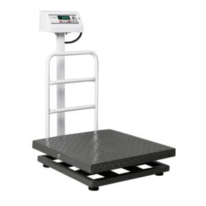 iScale ISP-500M Electronic Platform Weighing Scale 600x600mm Mild Steel | 500kg Capacity, 50g Accuracy | OIML R76 Compliant, ISO Certified Digital Weight Machine for Shop, Warehouse, Industrial Use