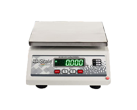 iScale 5kg silver scale