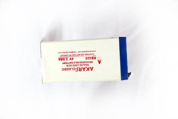 Weighing scale Battery 4v 2.5Ah Akari (Sealed Lead acid)-1