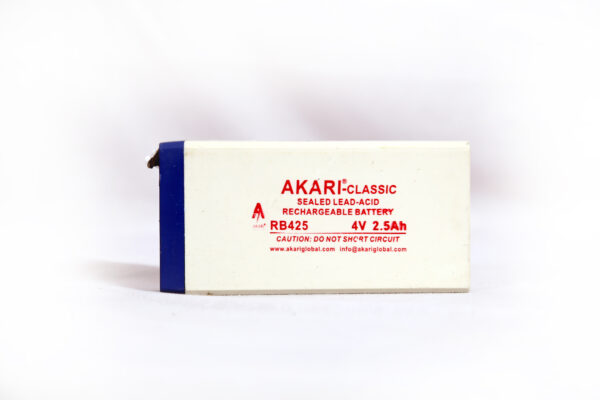Weighing scale Battery 4v 2.5Ah Akari (Sealed Lead acid)-2