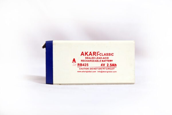 Weighing scale Battery 4v 2.5Ah Akari (Sealed Lead acid)-2