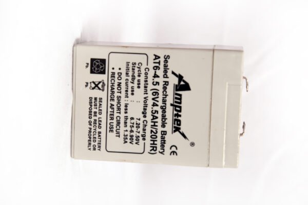 Weighing scale Battery 6v 4.5Ah Ampteck (Sealed Lead acid)-1
